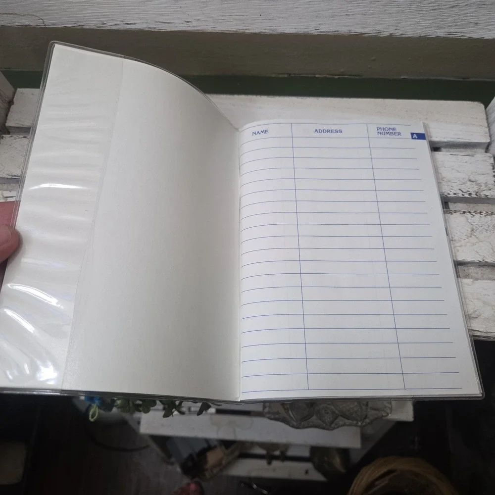 Vintage Special Friends Address Book Cottage Core Grandma Chic Krown 1991 NOS